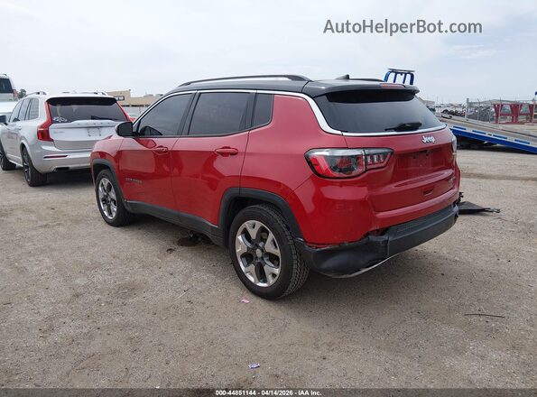 3C4NJCCB4LT165977 2020 JEEP COMPASS Red Հետևի ձախ