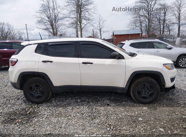 3C4NJDAB1HT646415 2017 JEEP NEW COMPASS White Widok wnętrza z tyłu