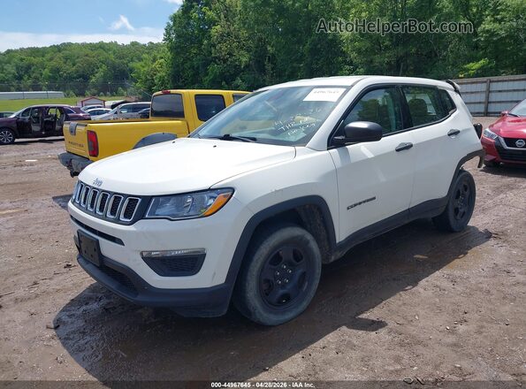 3C4NJDAB6HT667888 2017 JEEP NEW COMPASS White Przód lewy