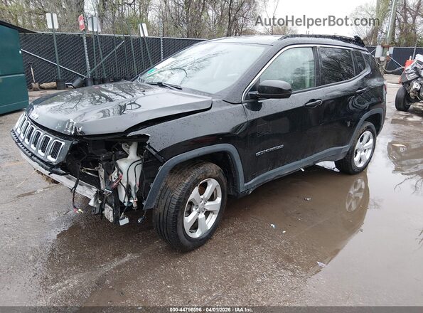 3C4NJDBB0HT679596 2017 JEEP NEW COMPASS Черный Передняя левая четверть