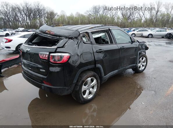 3C4NJDBB0HT679596 2017 JEEP NEW COMPASS Черный Задняя правая четверть