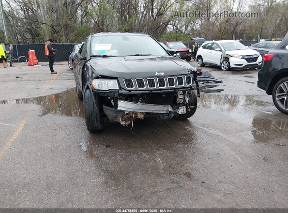 3C4NJDBB0HT679596 2017 JEEP NEW COMPASS Черный Вид спереди