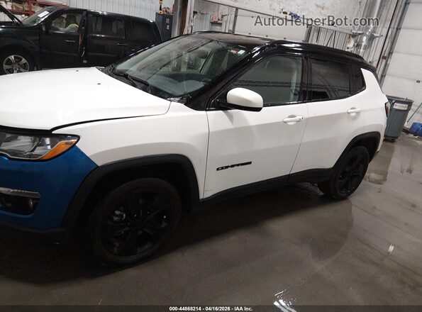 3C4NJDBB0MT505991 2021 JEEP COMPASS Белый Панорамный вид салона 360°