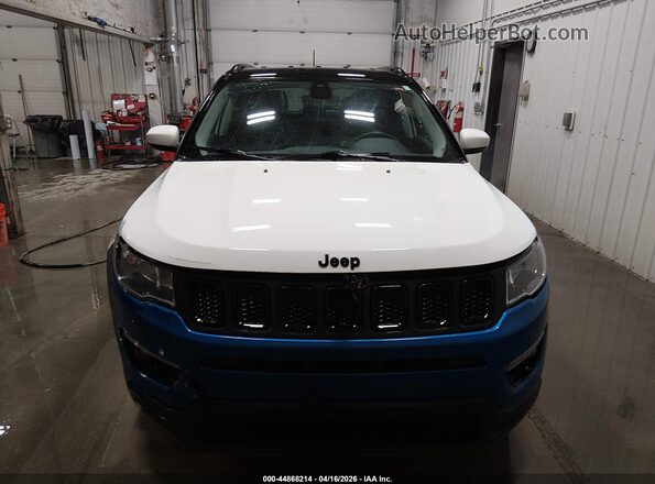 3C4NJDBB0MT505991 2021 JEEP COMPASS Белый Вид щитка приборов