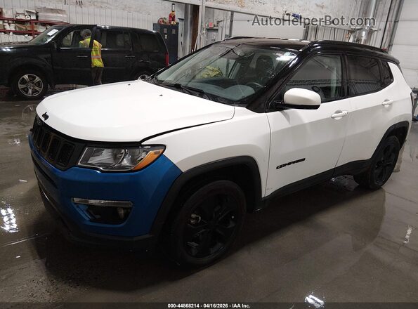 3C4NJDBB0MT505991 2021 JEEP COMPASS Белый Передняя левая четверть