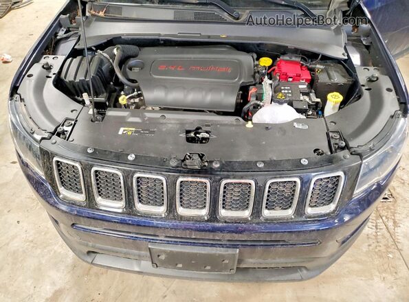 3C4NJDBB0MT565818 2021 JEEP COMPASS Blue Շարժիչի բաժամունքի տեսք