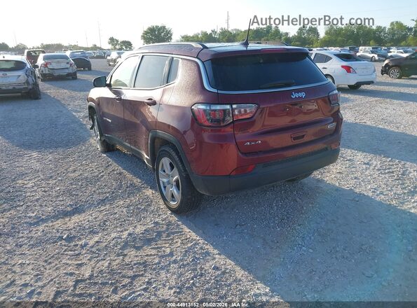 3C4NJDBB0NT110615 2022 JEEP COMPASS Red Trasero izquierdo