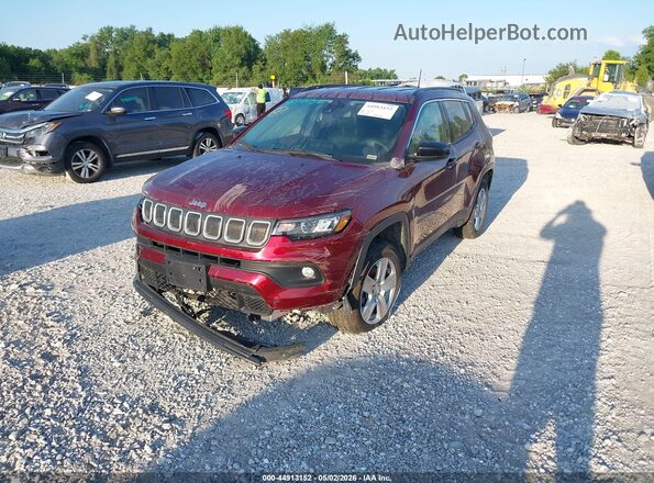 3C4NJDBB0NT110615 2022 JEEP COMPASS Red Vista tres cuartos delantera izquierda