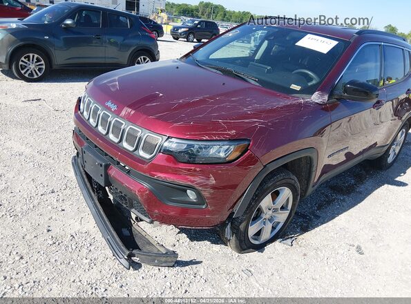 3C4NJDBB0NT110615 2022 JEEP COMPASS Red Vista frontal