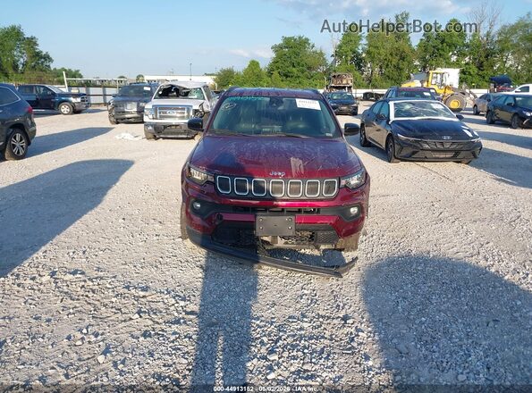 3C4NJDBB0NT110615 2022 JEEP COMPASS Red Vista del cuadro de instrumentos