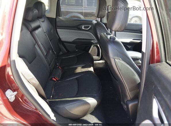 3C4NJDBB0NT110615 2022 JEEP COMPASS Red Vista de la etiqueta del VIN