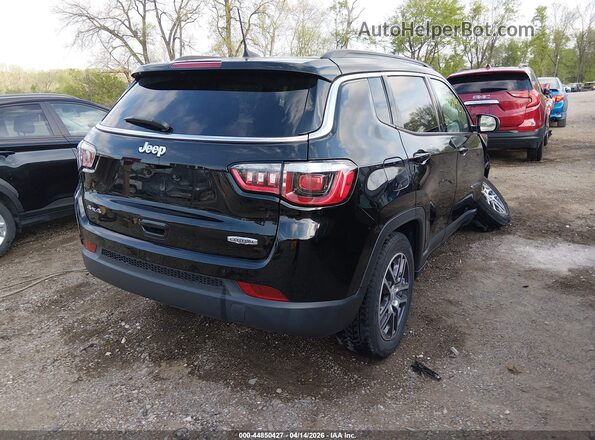 3C4NJDBB1JT433808 2018 JEEP COMPASS Black Tył prawy