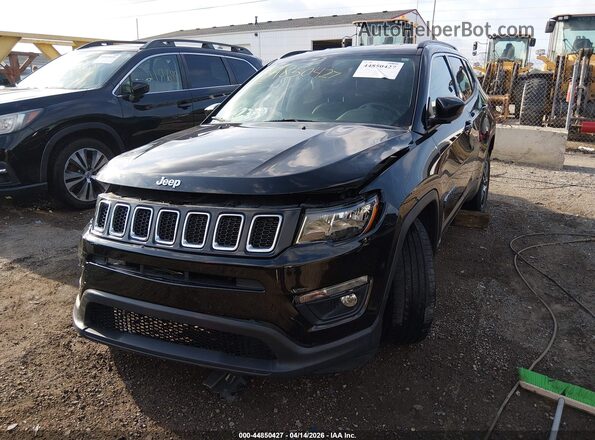 3C4NJDBB1JT433808 2018 JEEP COMPASS Black Przód lewy