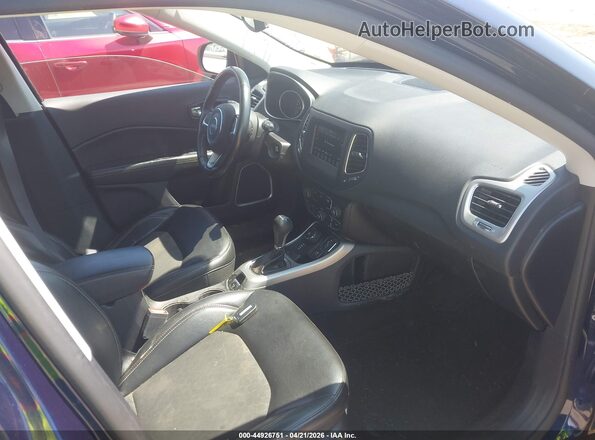 3C4NJDBB1LT123113 2020 JEEP COMPASS Blue Вид салону спереду