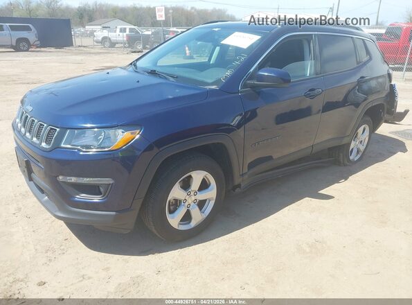 3C4NJDBB1LT123113 2020 JEEP COMPASS Blue Передня ліва чверть