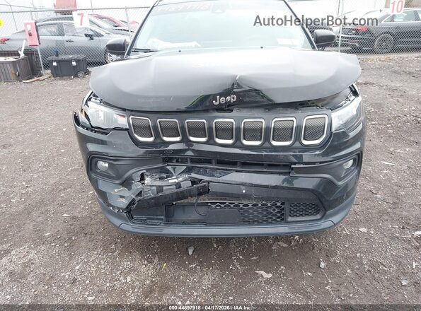 3C4NJDBB1NT208102 2022 JEEP COMPASS Black წინა ხედი