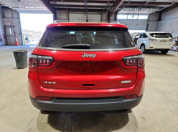 3C4NJDBB3LT174211 2020 JEEP COMPASS Red უკანა ხედი
