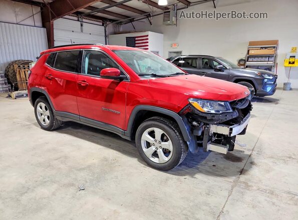 3C4NJDBB3LT174211 2020 JEEP COMPASS Red წინა მარჯვენა