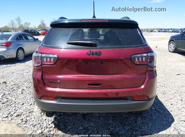 3C4NJDBB3NT195451 2022 JEEP COMPASS Бордовый 