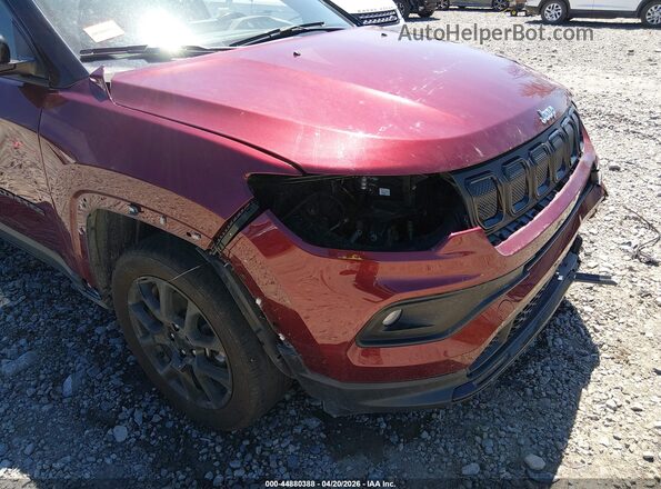 3C4NJDBB3NT195451 2022 JEEP COMPASS Бордовый 