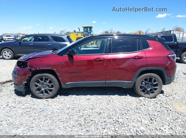 3C4NJDBB3NT195451 2022 JEEP COMPASS Бордовый Панорамный вид салона 360°