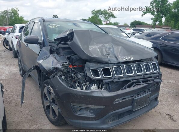 3C4NJDBB4JT235191 2018 JEEP COMPASS Gray Widok wnętrza z tyłu