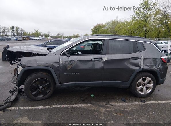 3C4NJDBB4JT254694 2018 JEEP COMPASS Gray Вид панелі приладів