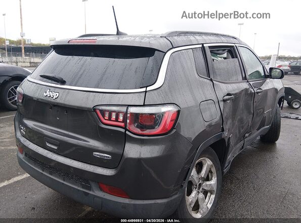 3C4NJDBB4JT254694 2018 JEEP COMPASS Gray Задня права чверть