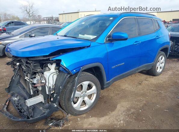 3C4NJDBB4JT308236 2018 JEEP COMPASS Blue 