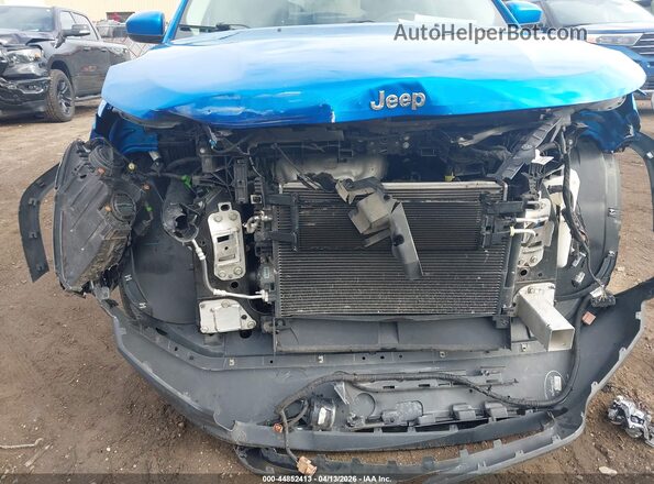 3C4NJDBB4JT308236 2018 JEEP COMPASS Blue 