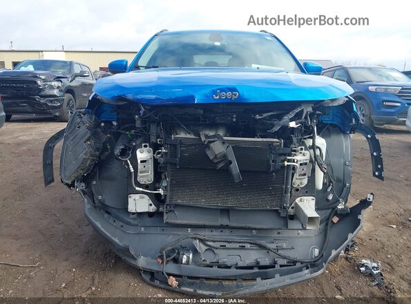 3C4NJDBB4JT308236 2018 JEEP COMPASS Blue 