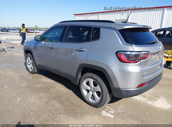 3C4NJDBB4MT503242 2021 JEEP COMPASS Gray Trasero izquierdo
