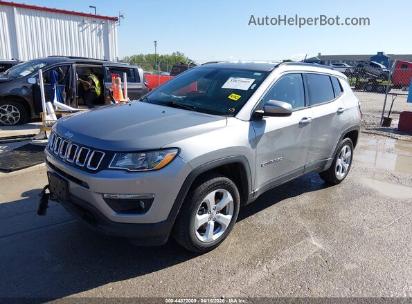 3C4NJDBB4MT503242 2021 JEEP COMPASS Gray Vista tres cuartos delantera izquierda