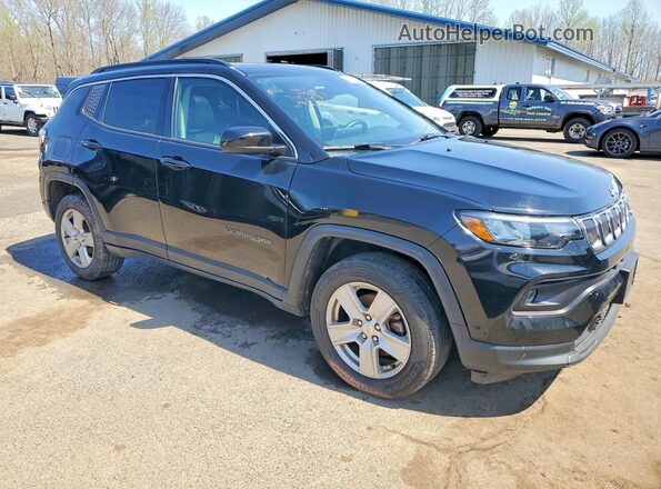 3C4NJDBB4NT199766 2022 JEEP COMPASS Черный Передняя правая четверть