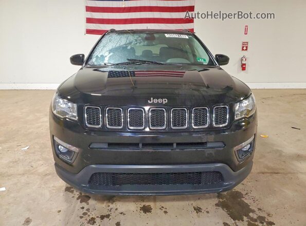 3C4NJDBB5JT483434 2018 JEEP COMPASS Black Front view