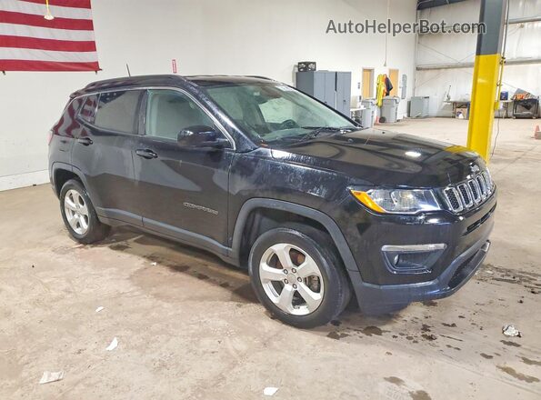3C4NJDBB5JT483434 2018 JEEP COMPASS Black Front right