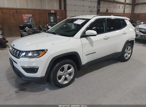 3C4NJDBB5KT734454 2019 JEEP COMPASS White წინა მარცხენა ხედი სამი მეოთხედიდან