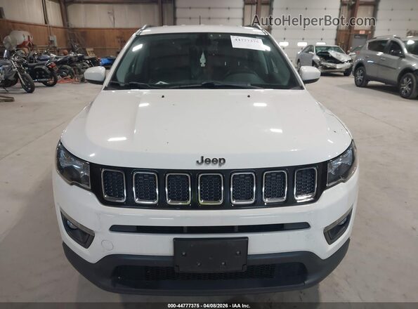 3C4NJDBB5KT734454 2019 JEEP COMPASS White ხელსაწყოთა პანელის ხედი