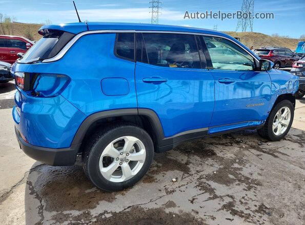 3C4NJDBB6MT516008 2021 JEEP COMPASS Синий Задняя правая четверть