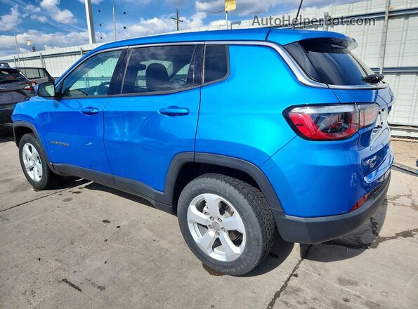 3C4NJDBB6MT516008 2021 JEEP COMPASS Синий Задняя левая четверть