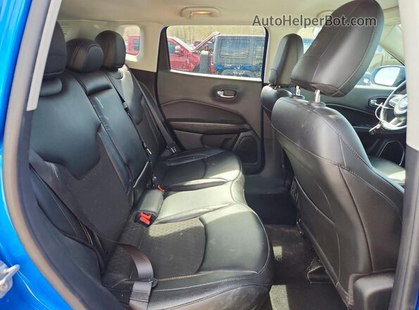 3C4NJDBB6MT516008 2021 JEEP COMPASS Синий Вид задней части салона