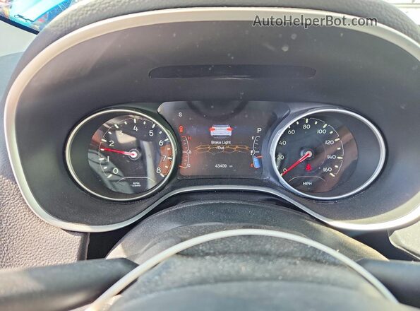 3C4NJDBB6MT516008 2021 JEEP COMPASS Синий Вид щитка приборов