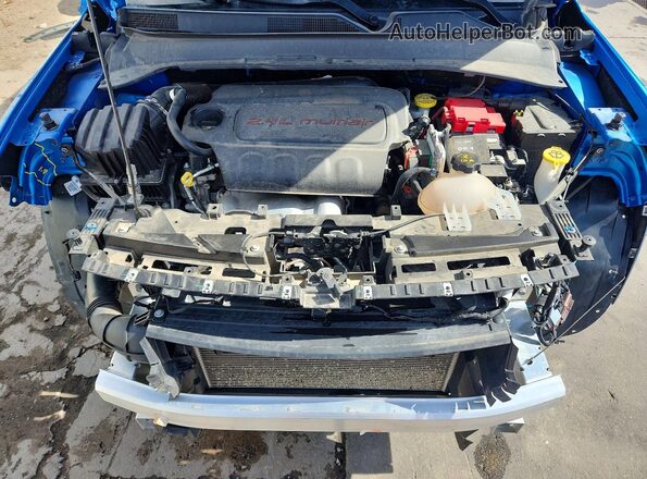 3C4NJDBB6MT516008 2021 JEEP COMPASS Синий Вид подкапотного пространства