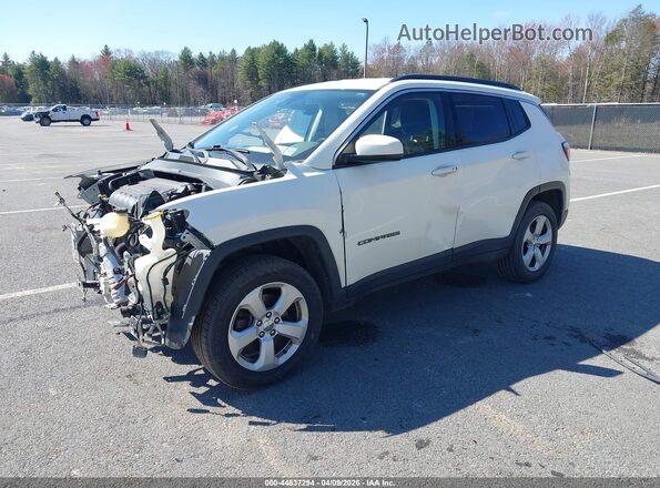 3C4NJDBB7JT393010 2018 JEEP COMPASS White Vista tres cuartos delantera izquierda