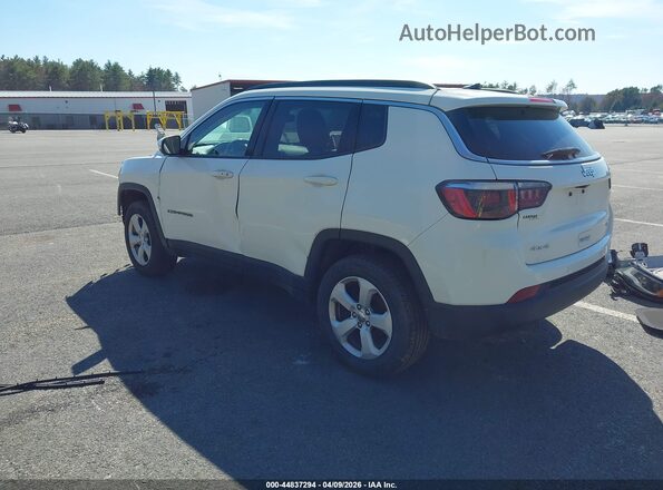 3C4NJDBB7JT393010 2018 JEEP COMPASS White Trasero izquierdo