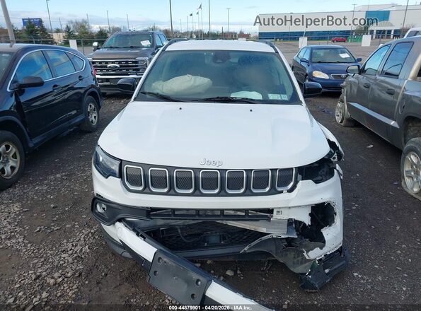 3C4NJDBB7NT129971 2022 JEEP COMPASS White Вид щитка приладів