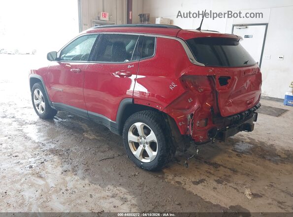 3C4NJDBB8HT651786 2017 JEEP NEW COMPASS Red Rear left