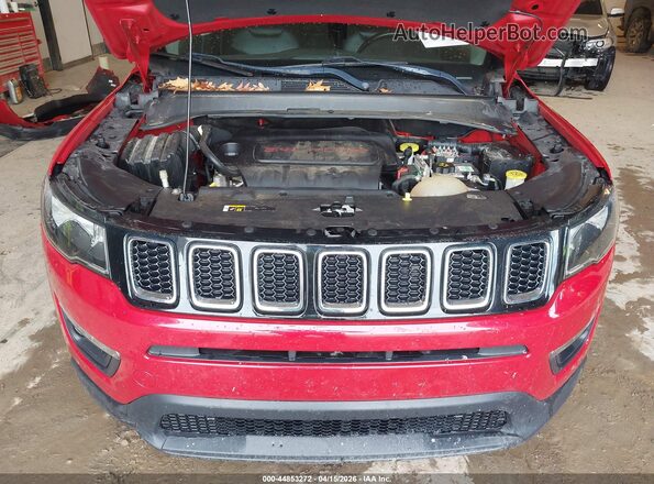 3C4NJDBB8HT651786 2017 JEEP NEW COMPASS Red Rear view