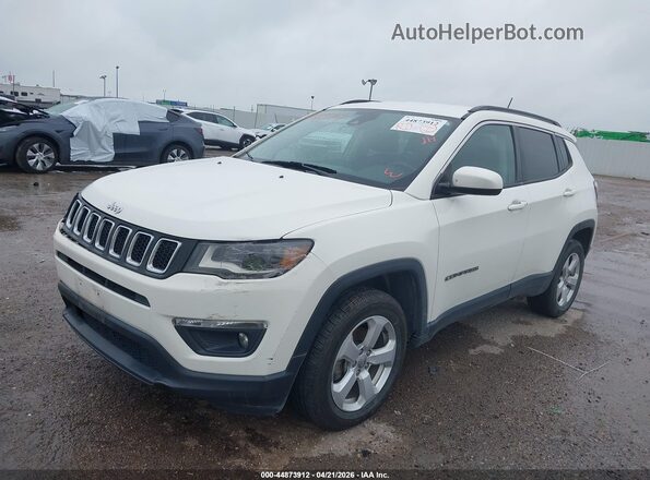 3C4NJDBB8JT331440 2018 JEEP COMPASS Белый Передняя левая четверть