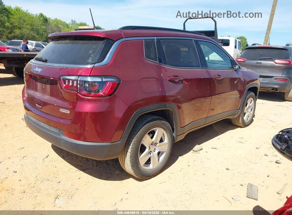 3C4NJDBB8NT151008 2022 JEEP COMPASS Burgundy Rear right